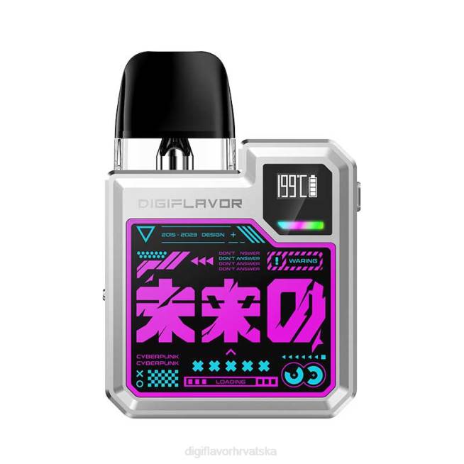 Digiflavor Digi-Q komplet mahuna 068854 buduće srebro Digiflavor disposable